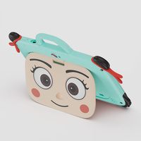 Tableta Inteligente para Niños de 7 Pulgadas, 1+16 GB de Memoria Android, Apariencia Adorable, Tableta Educativa para Niños, WiFi, Funciones Enriquecedoras, para Estudiar y Jugar