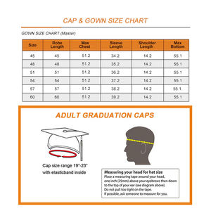 Paquete de Toga y Capucha Clásica Económica para Graduación, Tallas Disponibles: 6, Logotipo Personalizado Disponible - Product Image 6