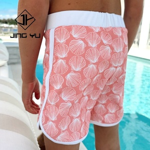 Maillots de bain pour enfants OEM, maillots de bain imprimés sur mesure à Hawaï, tissu de maillot de bain, vêtements de plage, shorts pour enfants, filles - Product Image 4