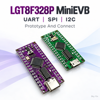 Carte de développement de microcontrôleur LGT8F328P LQFP32 MiniEVB avec module Micro USB Type-C pour prototypage de capteurs – Vente en gros