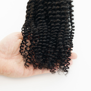 <b>Human</b> <b>Crochet</b> <b>Hair</b> for Black Women 60g Pre Separated 50 Srtands <b>Deep</b> <b>Wave</b> Extensions Invisible Miracle Knots Boho <b>Crochet</b> Bundle - Product Image 6