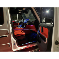 Kit de housses de siège en cuir Napa personnalisé de luxe, complet et partiel, pour mise à niveau de l'intérieur de la Mercedes Classe G, G63 G Wagon W463 W464