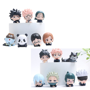 Set de 7 Figuras de PVC de Anime de Jujutsu Kaisen: Geto Suguru, Gojo Satoru, Toji, Yuji <span class=keywords><strong>Nanami</strong></span>, Panda, Yuta, en Posición Acostada - Product Image 1