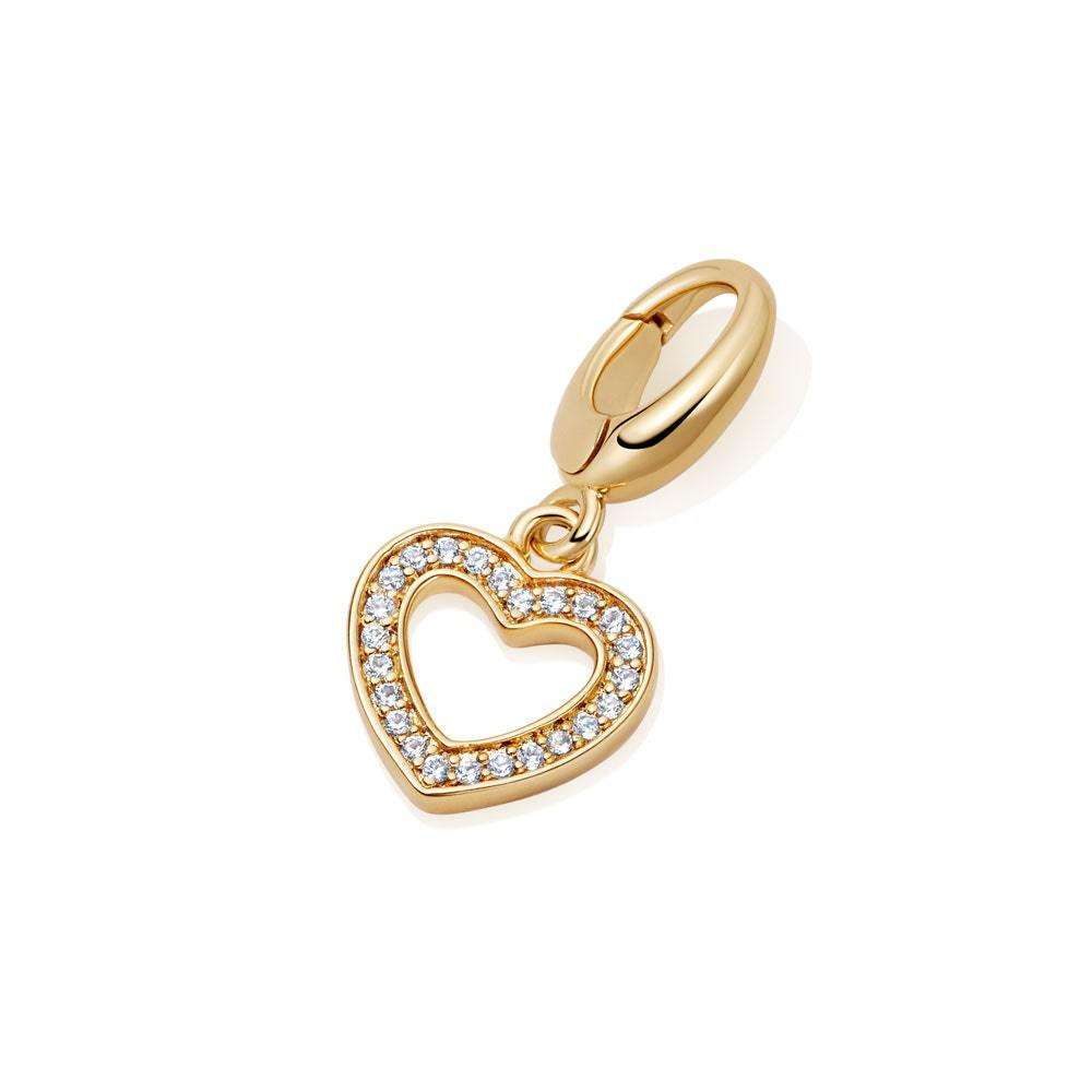 Colgante de cristal de amor