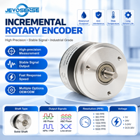 Encodeur incrémental à résolution personnalisée pour CNC, 100-5000 PPR, arbre plein, 5V-26V CC, signal stable ABZ pour machine CNC