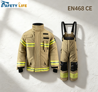 Vente en gros d'usine, combinaison de pompier ATI-FIRE, uniforme de pompier, vêtements de lutte contre les incendies, combinaison de sauvetage pour pompiers