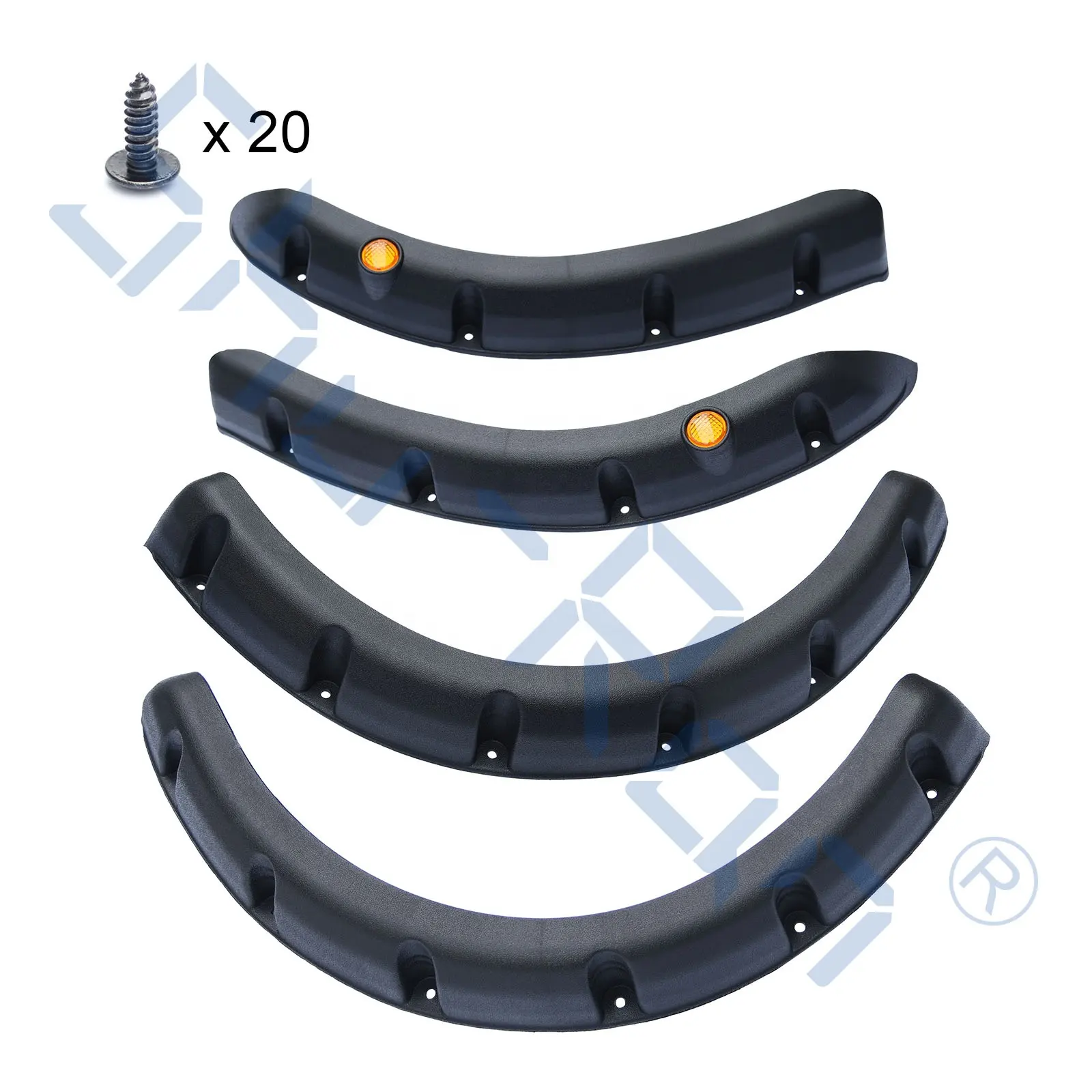 G14-G29 Drive Golf Cart Fender Flares Set of 4 with Hardware