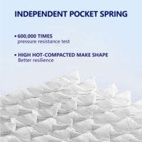 Ortho pä dische Gel Memory Foam Kunden spezifische Matratze Full King Size Roll Matratze Gute Qualität Günstige OEM/ODM Hohe Qualität