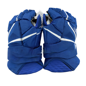 Guante de <span class=keywords><strong>Hockey</strong></span> Azul y Blanco de Alta Durabilidad con Forro Suave para un Uso Cómodo, Guante de <span class=keywords><strong>Hockey</strong></span> sobre Hielo para Entrenamiento y Partido - Product Image 2