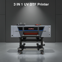 Imprimante UV DTF I3200 24 pouces 3 têtes EPSON Nouvelle imprimante UV DTF à passage unique Dimension d'impression 600 mm Système de numérisation de caméra inclus