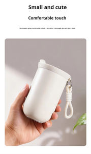 Nuova Tazza Termica Riutilizzabile da 250ml per Caffè, Stile Invernale 2025, in Acciaio Inossidabile Isolato - Product Image 5