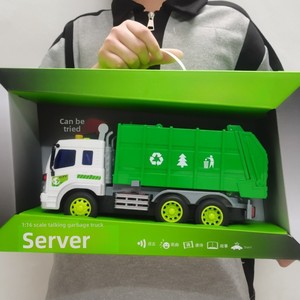 <span class=keywords><strong>Camion</strong></span> <span class=keywords><strong>della</strong></span> <span class=keywords><strong>Spazzatura</strong></span> <span class=keywords><strong>Giocattolo</strong></span> Verde con Funzione di Riciclo, Gru di Sollevamento e Azionamento a Frizione - Vendita all'Ingrosso Diretta dalla Fabbrica - Product Image 6