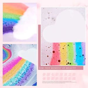 [Compra Exclusiva] Jabón de Baño Gulan Luxury Rainbow Clouds con Sal Marina, Aceite Esencial para el Cuidado de la Piel, Burbujas, 120g, Caja de Color - Product Image 4