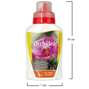 Engrais liquide Orchidea 300ml avec bouchon doseur pour orchidées, utilisation organique - Product Image 2