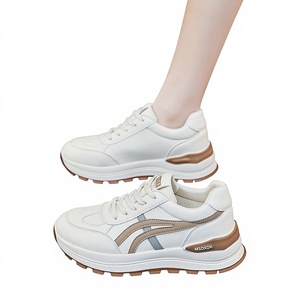 Zapatillas Casuales Transpirables Ligeras con Cordones y Suela Alta, Combinables con Todo, Novedad Primavera Verano 2025, Estilo Forrest Gump con Suela Suave Sintética - Product Image 1