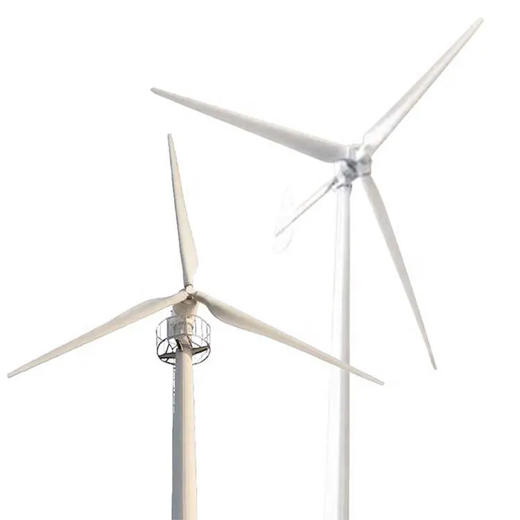 Factory direct supply Home use 20kw 4.5m Blades 170 rpm Horizontal Wind Turbine Price