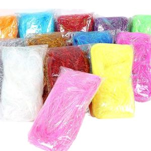 100g Raffia Grass & Shredded <b>Paper</b> Fill for Gift Box, Cosmetic Box, Candy Box Decor, Party Favor Supplies - Product Image 5