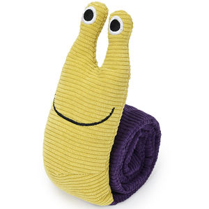 Diseño de Caracol mágico, juguetes duraderos para perros, entrenamiento IQ, juguete para morder perros, papel de pana de moda para mascotas jugando empaquetado en bolsa - Product Image 2