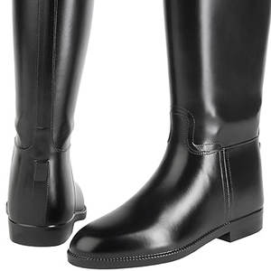 Botas de Montar a Caballo de Cuero de Primera Calidad para Hombre, Botas Largas Personalizadas de Cuero Auténtico, Material de Cuero con MOQ Bajo Personalizado - Product Image 2