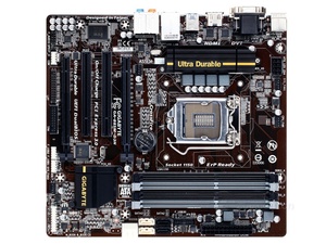 เมนบอร์ด <span class=keywords><strong>Gigabyte</strong></span> <span class=keywords><strong>B85M</strong></span>-<span class=keywords><strong>D3H</strong></span> ชิปเซ็ต Intel B85 รองรับซ็อกเก็ต <span class=keywords><strong>1150</strong></span> พิน DDR3 พร้อมหน่วยความจำ 4 แบงค์ สำหรับพอร์ต  รับประกันหนึ่งปี - Product Image 3