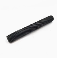 Black Oxide Carbon Steel Full Thread Stud Threaded Rod Factory Supply