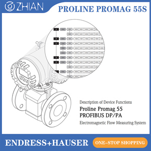 มีสินค้าในสต็อก แมกมิเตอร์ E+H Promag 55S ของแท้ ของแท้ใหม่ 100% ราคาโรงงาน เครื่องวัดอัตราการไหลของเอนเดรส+เฮาเซอร์สำหรับของเหลวข้นหนืด HART/Modbus - Product Image 2
