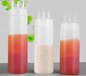3 Hole Squeeze Tomato Sauce Dispensers Plastic Sauce Squeeze Ketchup Bottles - Product Image 5