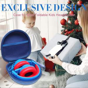 Estuche rígido de viaje OEM para niños auriculares inalámbricos Eva bolsa de transporte para IClever BTH12/HS19/BTH26/Candy Bila BH03/<span class=keywords><strong>EarFun</strong></span>/IMYB - Product Image 2