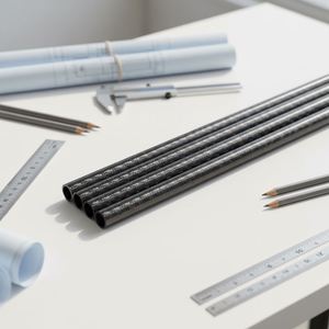 ท่อคาร์บอนแบบด้าน SHENYU 3K ขนาด 5 มม. ความแข็งแรงสูง สำหรับเสาเต็นท์แบบยืดหด โครงโดรน และอุปกรณ์เสริมสำหรับการถ่ายภาพ - Product Image 3