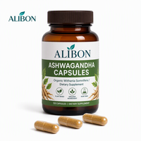 Capsules d'ashwagandha de qualité alimentaire OEM, vente en gros, capsules d'extrait d'ashwagandha en vrac