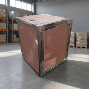 JIANYANG JY0429 Fine RF & EMF Shielding 99.99% Pure Red Copper Infused Woven Wire <b>Mesh</b> Fabric Cloth/<b>Screen</b> Faraday Cage Hebei - Product Image 3