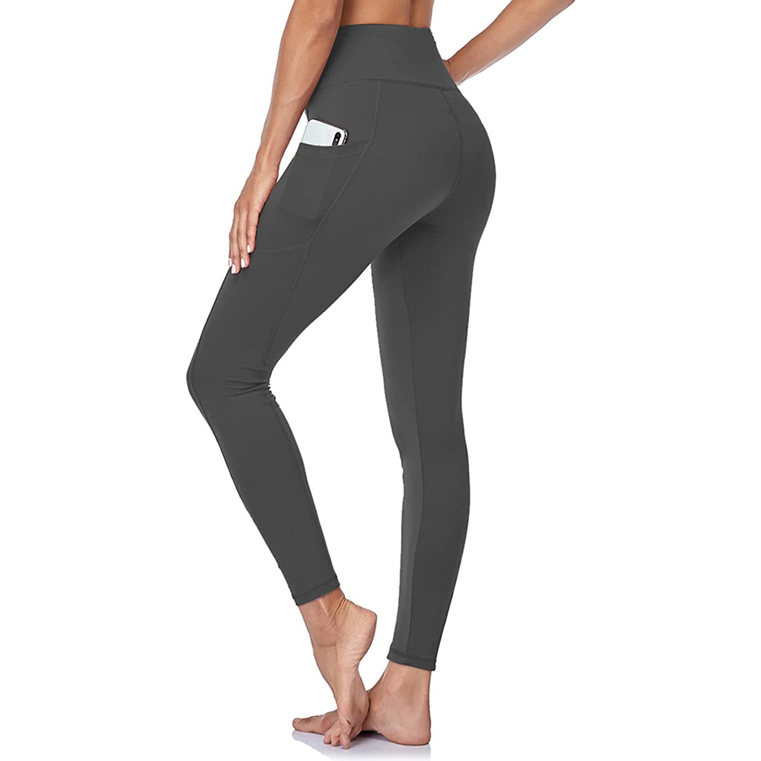 Women's Sports Leggings Hot Sale Scrunch Butt High Waist Side Pockets Quick Dry Smooth
