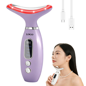 0728 One Button Easy Compact Face <b>Massager</b> Lift Neck Anti Wrinkle Collagen <b>Machine</b> for Apartment Daily Facial Pampering - Product Image 1