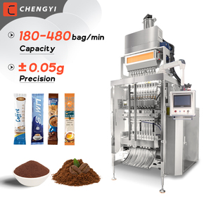 เครื่องบรรจุผงกาแฟแบบซอง 3-in-1 ขนาด 1/3 กรัม 5 กรัม 7 กรัม เครื่องบรรจุผงโปรตีนและเครื่องเทศแบบซอง - Product Image 1