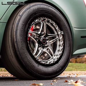 Jantes forgées Beadlock personnalisées LSGZL pour VTT et UTV, 18, 20, 22, 24, 26 pouces, 5x114.3, 5x120, 6x139.7, OEM pour les anciennes voitures américaines Muscle Truck - Product Image 5