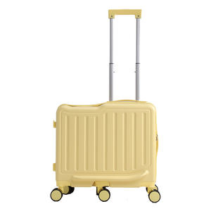 子供用トラベルバッグ荷物スーツケーススピナーキャスターPC素材シート快適な持ち運びのためのライドオンデザイン - Product Image 3