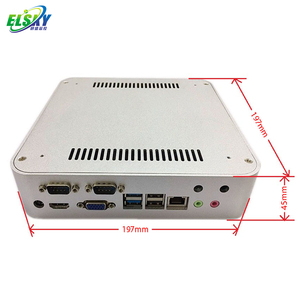 Mini PC ELSKY de Bajo Precio, Sin Ventilador, para Juegos, HD4000, Procesador J1800, VGA, RS485, COM, 1080P, 12V, Compatible con Pantalla 4k - Product Image 1