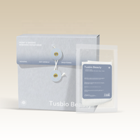 Masque en tissu hydratant, apaisant, calmant, anti-rides et réparateur pour la peau, à base de filtre fermenté de pivoine blanche, certifié Halal, végétalien et biologique