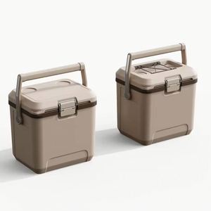 24L Modern Reusable Multi-function PP Food-grade Material Cool <b>Box</b> Portable Instant Fresh-keeping <b>Cooler</b> Refrigerator Camping - Product Image 2
