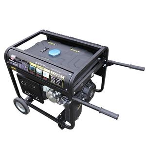 소형 가정용 10KW 220/380V 이중 전압 발생기 압전 시작 60Hz 주파수 24V 캠핑용 정격 전압 AC/DC - Product Image 3