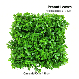 Planta Artificial Decorativa de Pared de 50*50cm, Resistente a los Rayos UV, Personalizable, para Oficina o Jardín, Planta Verde Artificial Sintética - Product Image 3