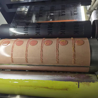 Machine d'impression de ruban adhésif activé par l'eau à prix d'usine, 1, 2, 3 couleurs, imprimante flexographique pour ruban Bopp