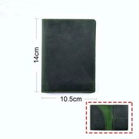 Porte-passeport personnalisé en cuir véritable, durable, moderne, promotionnel, avec monogramme gravé, portefeuille de voyage