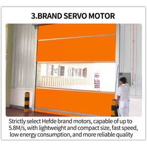 Portes rapides en PVC adaptées à une utilisation comme volets roulants flexibles étanches et isolants thermiquement dans la logistique portuaire - Product Image 4