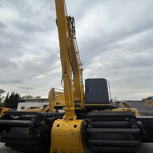 Excavatrice amphibie PC130 2024, bateau de dragage, excavatrice flottante avec moteur de 75 kW, boîte de vitesses - Product Image 3