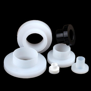 บูชแบบเพลนแบริ่งสีขาวธรรมชาติชนิดพลาสติกไนลอนแบบมีขั้นบ่า - Product Image 2