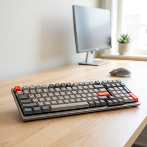 99คีย์คีย์บอร์ดกลไกเงียบแบบสามโหมด - Product Image 1
