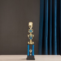 Fabricación de Trofeos de Plástico Personalizados con Logotipo, Universales, de Alta Calidad, Talla L, Modelo SZ01, a Precio Económico