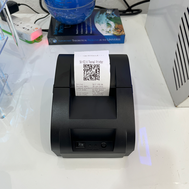 High Quality Durable 58mm Thermal Printer for Service Center Prize Winner Receipt