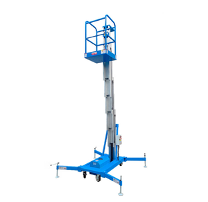 Elevador de Aluminio Plegable de Una Sola Columna, de Pequeño <span class=keywords><strong>Volumen</strong></span>, Altura de Trabajo de 4-18 m, Hecho a Medida para Espacios Estrechos - Product Image 6